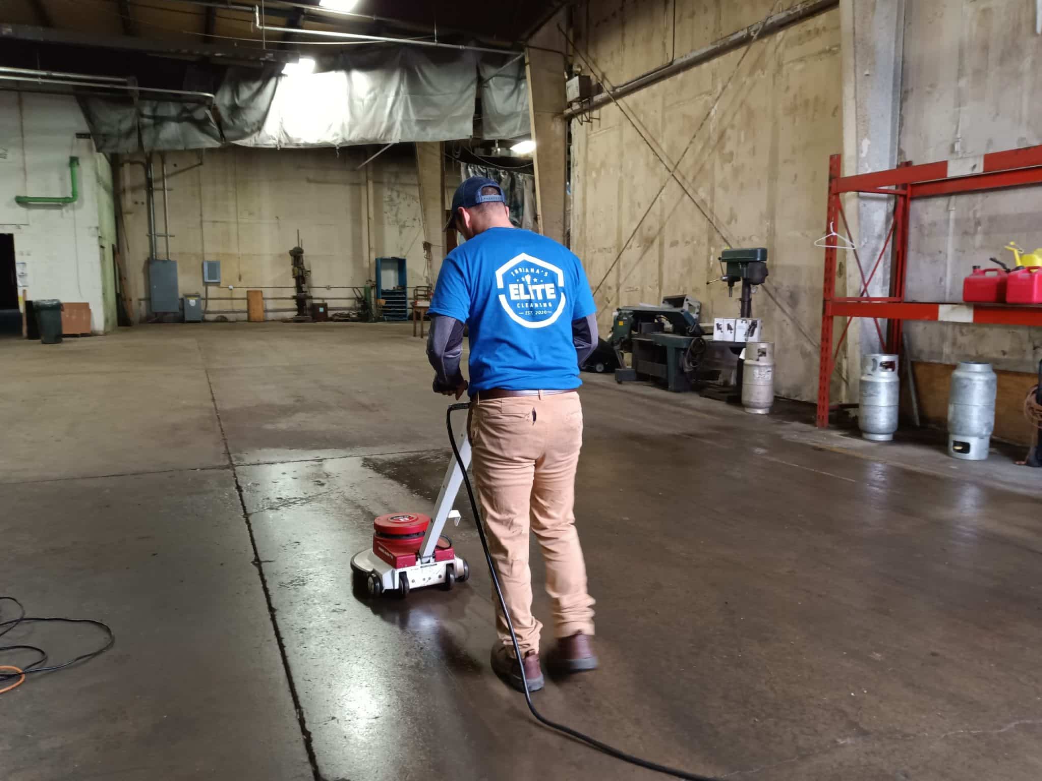 Floor Waxing & Buffing